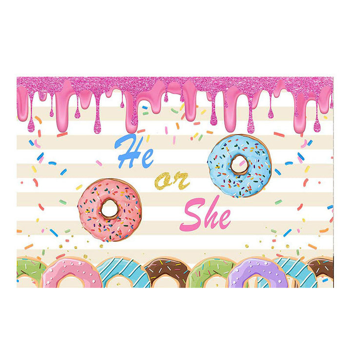 Children's Playful Donut-Themed Wall Art Kalsten