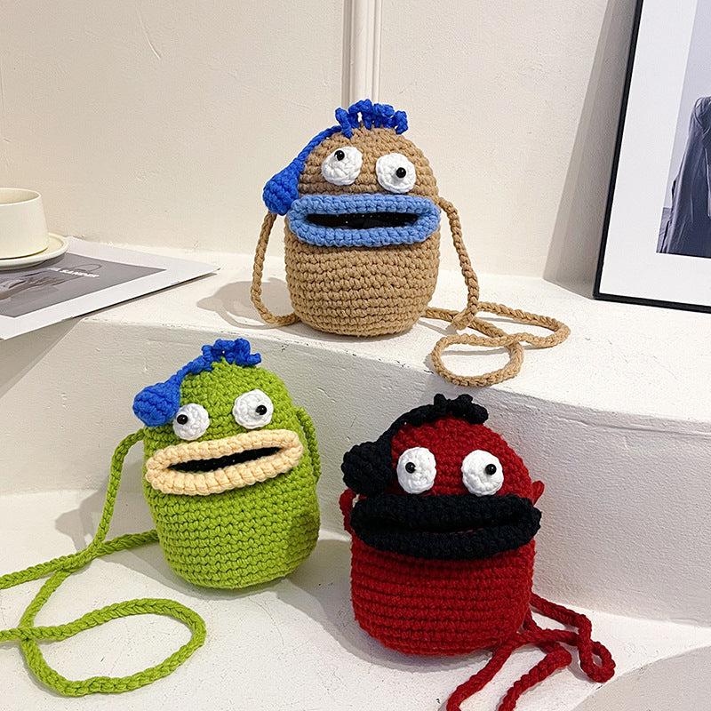 Cute Character Crochet Backpack