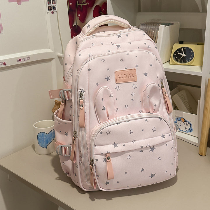 Star Print Multi-Functional Backpack Kalsten