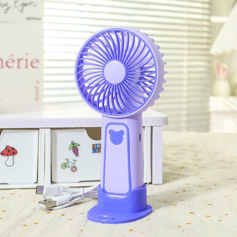 Portable hand fan with cute bear design Kalsten