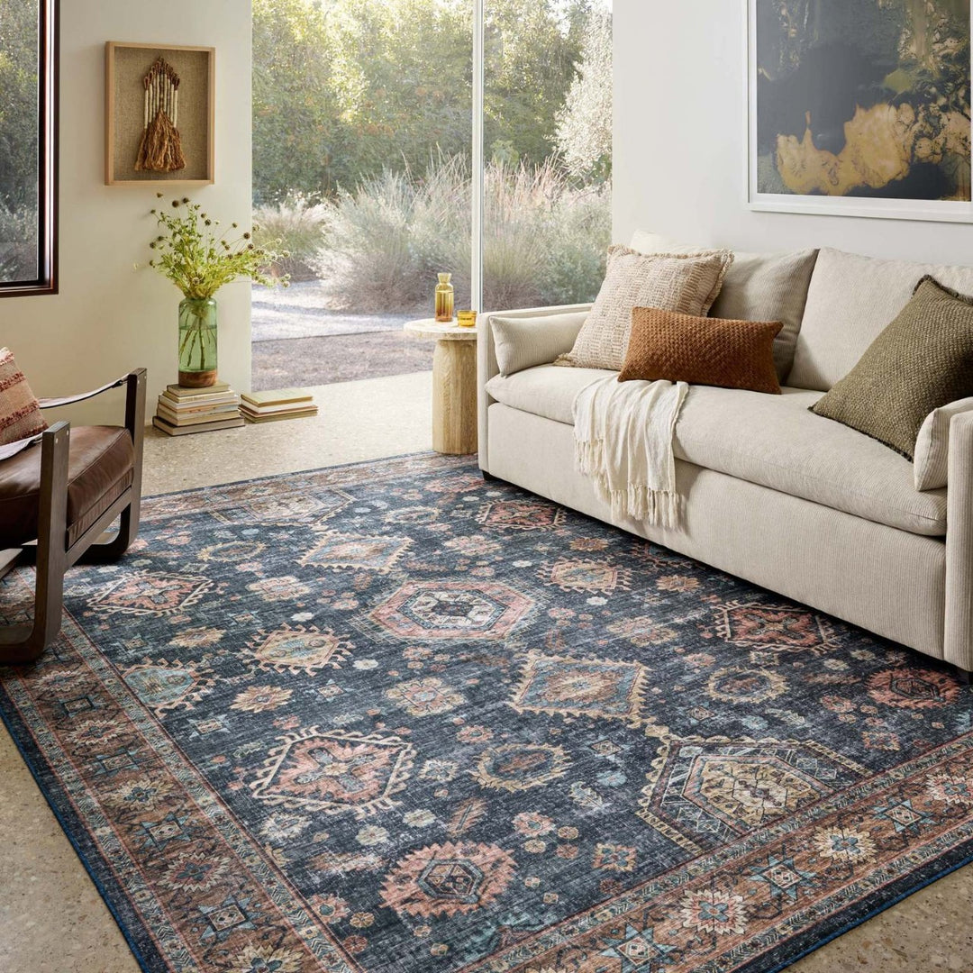 Vintage Floral Area Rug