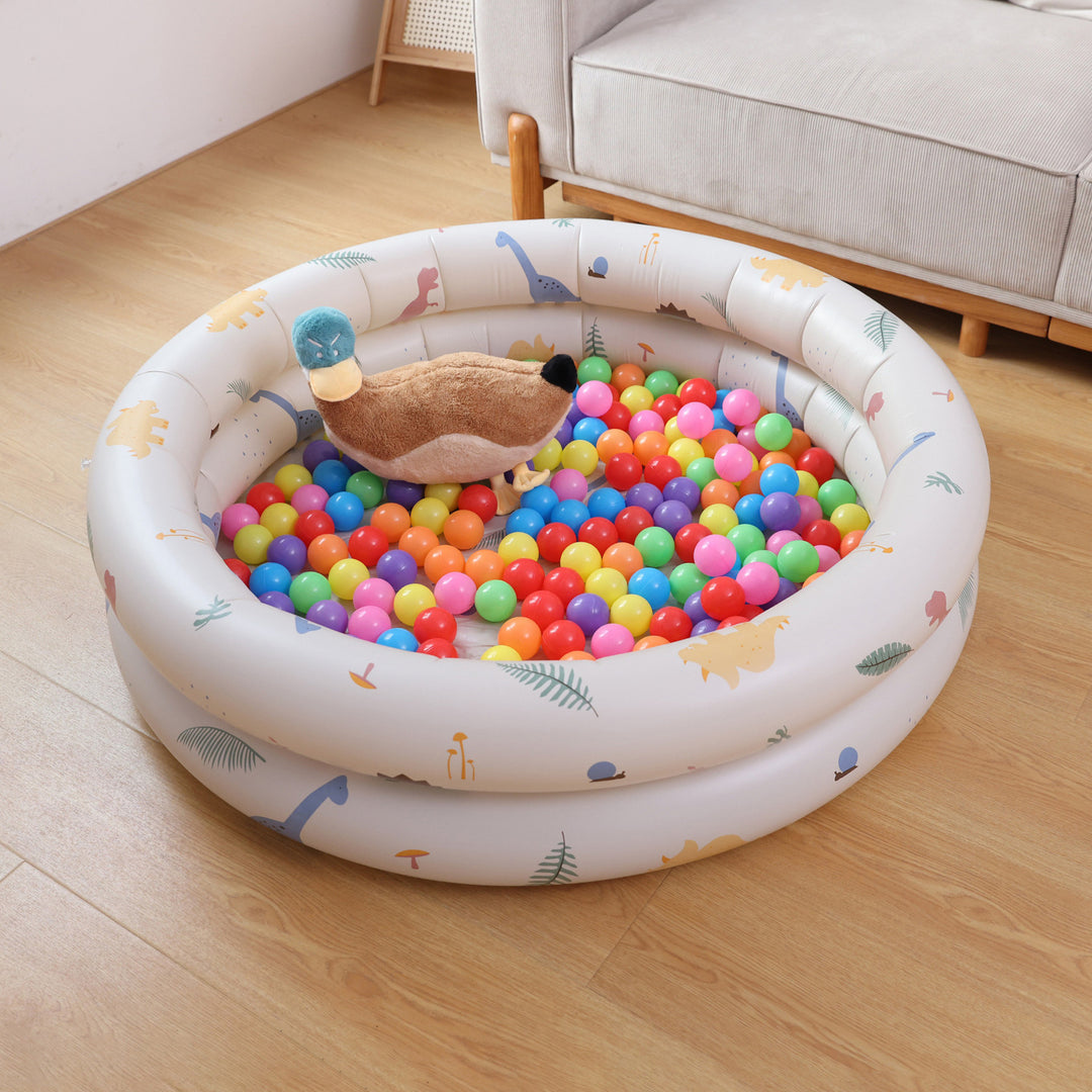 Women's Inflatable Children's Swimming Pool with Fun Sea Motifs Kalsten