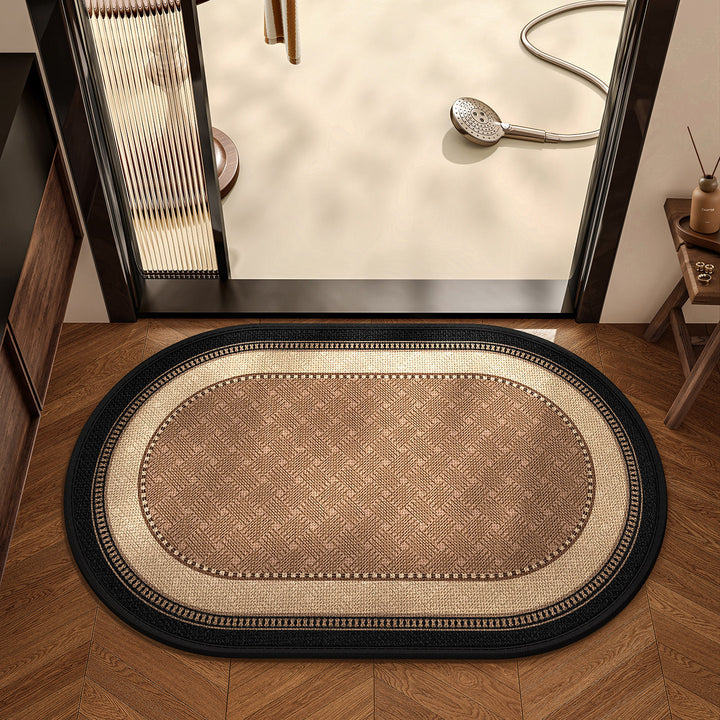 Elegant Textured Bath Mat