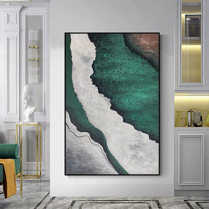 Abstract Textured Wall Art for Interiors