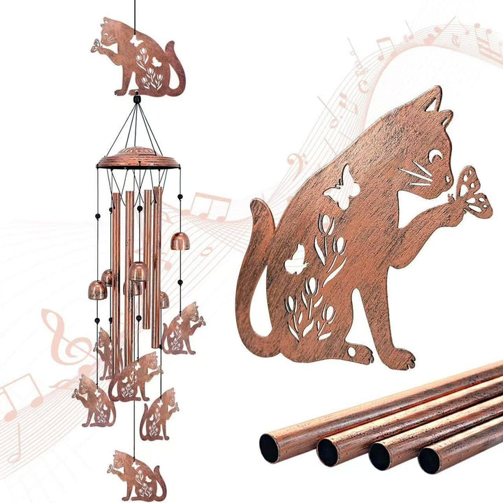 Decorative Wind Chime with Dachshund Design Kalsten