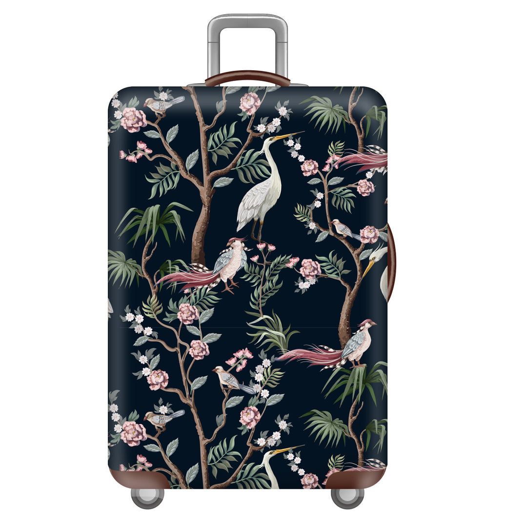 Unisex hard-shell suitcase with funny monster design Kalsten