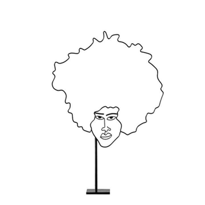 Artistic Outline Figure Statue