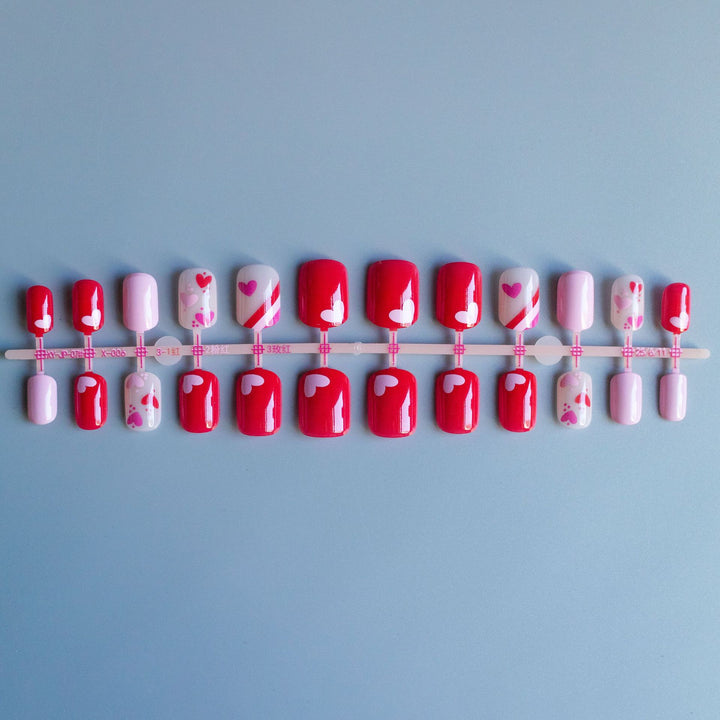 Heart-Themed Nail Art Kit