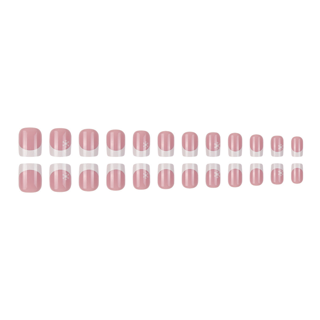 Chic Holiday-Themed Press-On Nails Kalsten