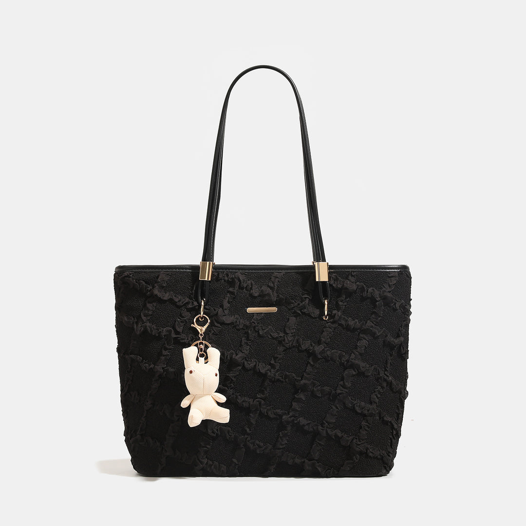Elegant Floral Patterned Tote Bag
