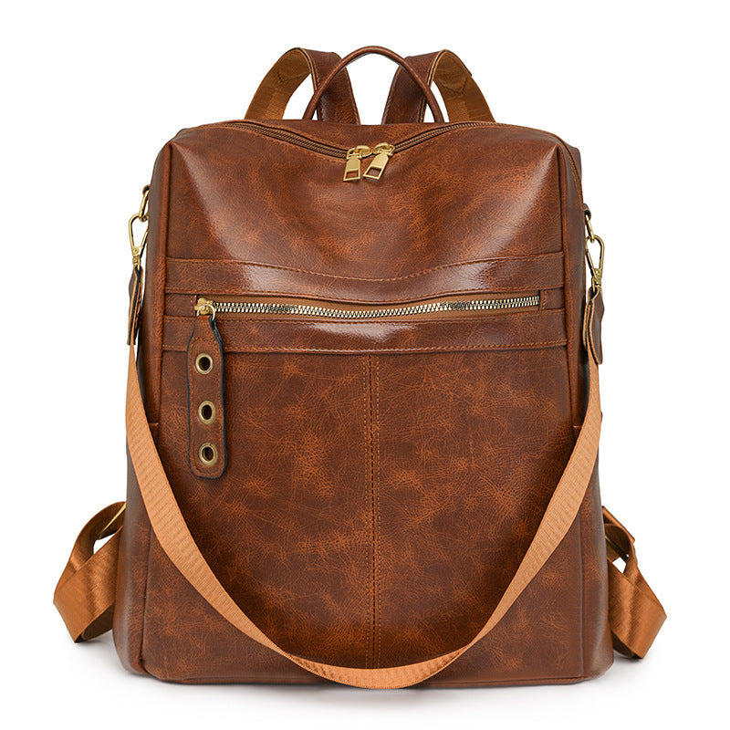 Premium Leather Multi-Functional Backpack Kalsten
