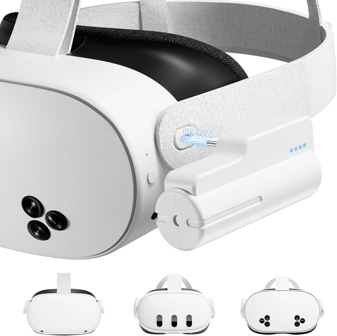 VR-Headset with high-performance battery Kalsten