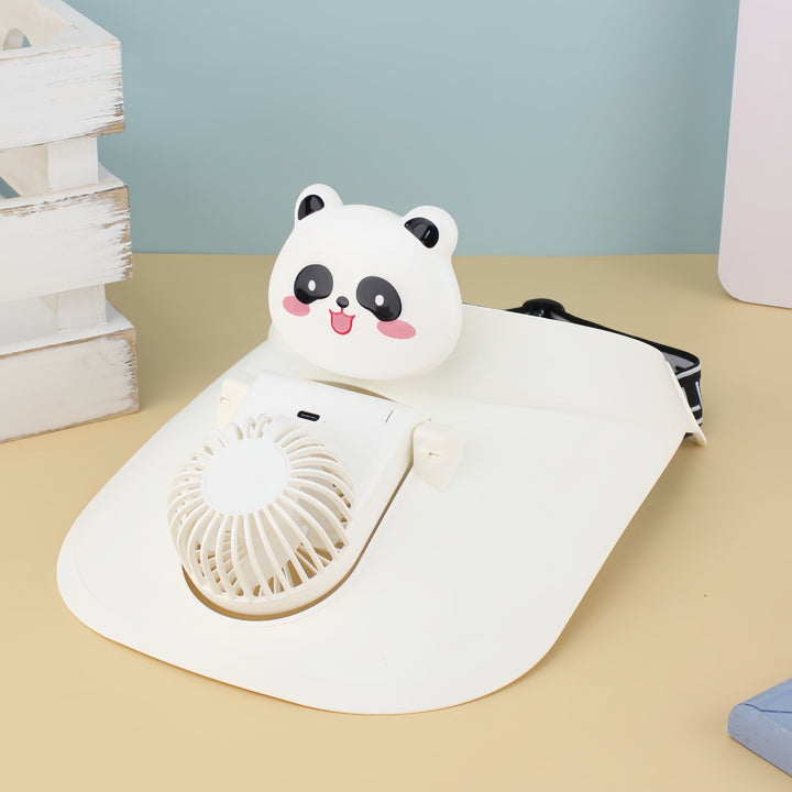Women Portable USB Hand Fan with Playful Panda Design Kalsten