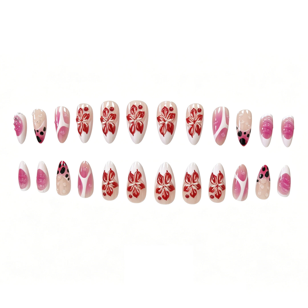 Artistic Floral Nail Art Enhancements Kalsten 1789915352