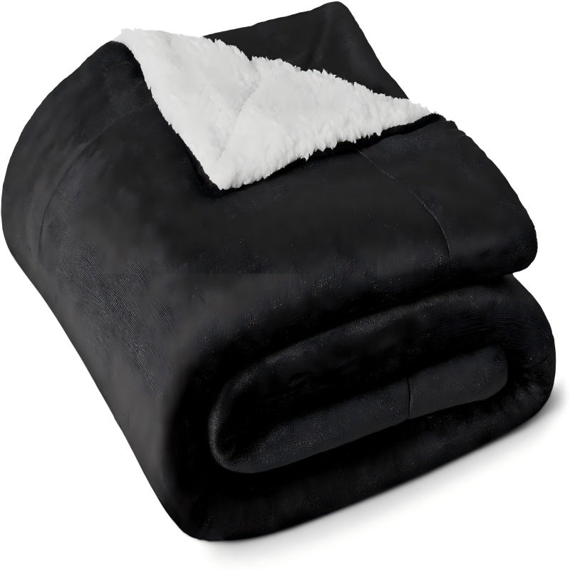 Reversible Plush Sherpa Blanket Kalsten