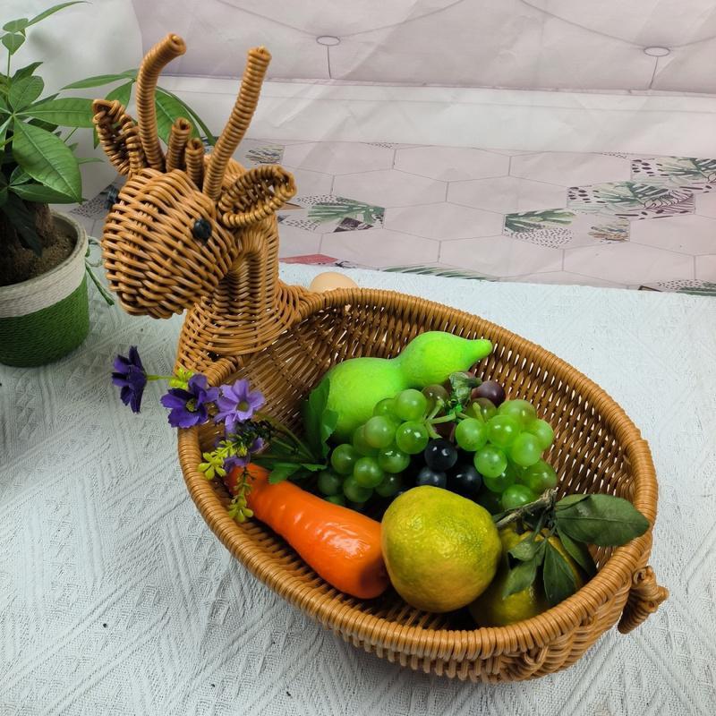 Woven Fruit Serving Basket Kalsten
