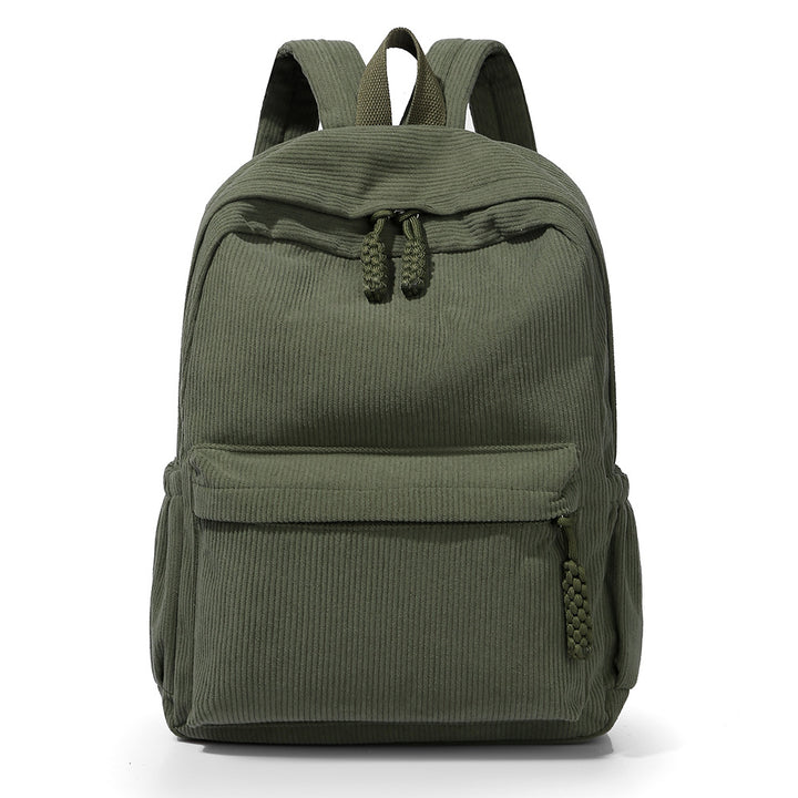 Textured Corduroy Backpack Kalsten