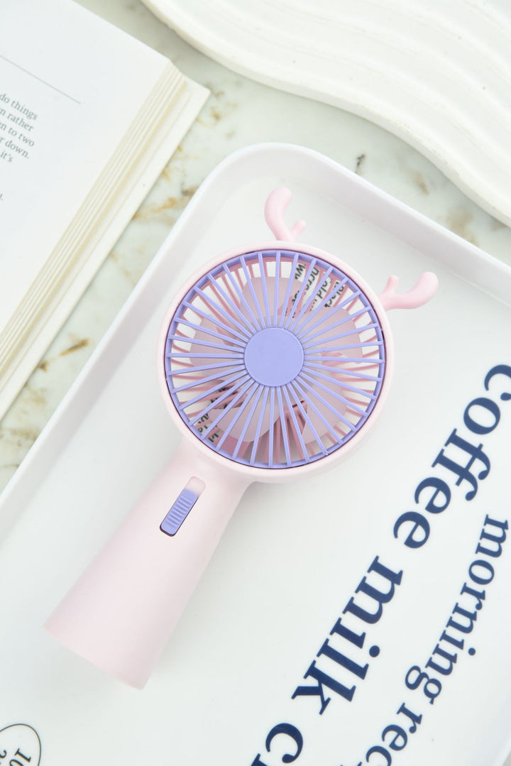 Women Portable Hand Fan with Funny Animal Design Kalsten