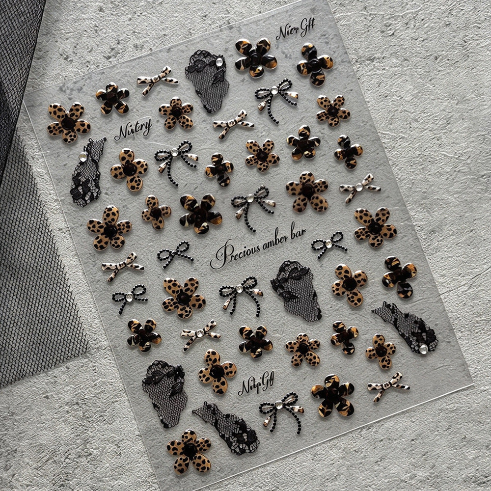 Delicate Lace Nail Art Sticker Set