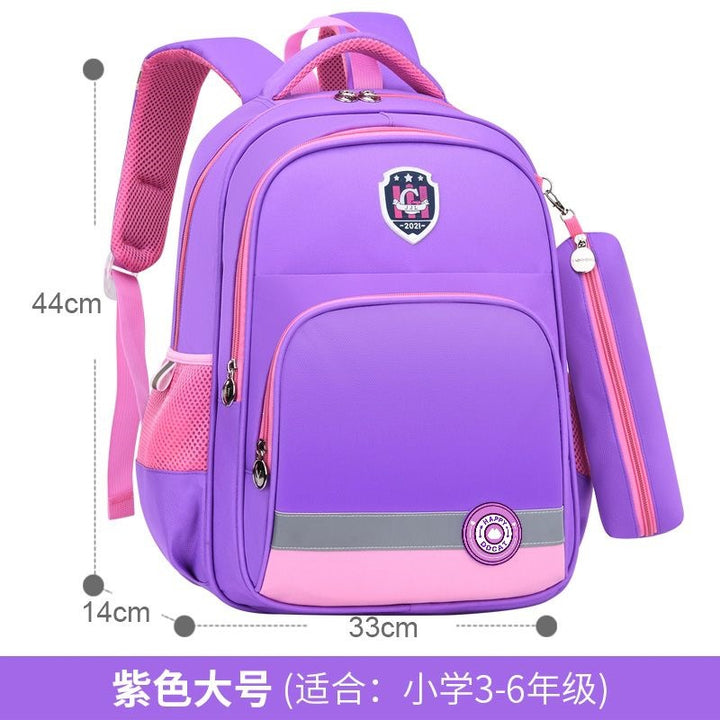 School backpack with ergonomic back support Kalsten
