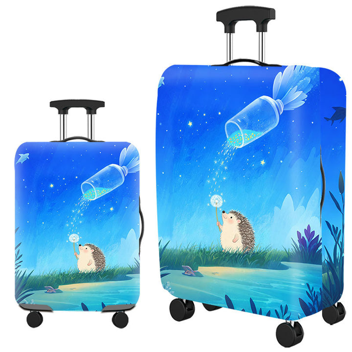 Women's hard shell suitcase with imaginative animal design Kalsten