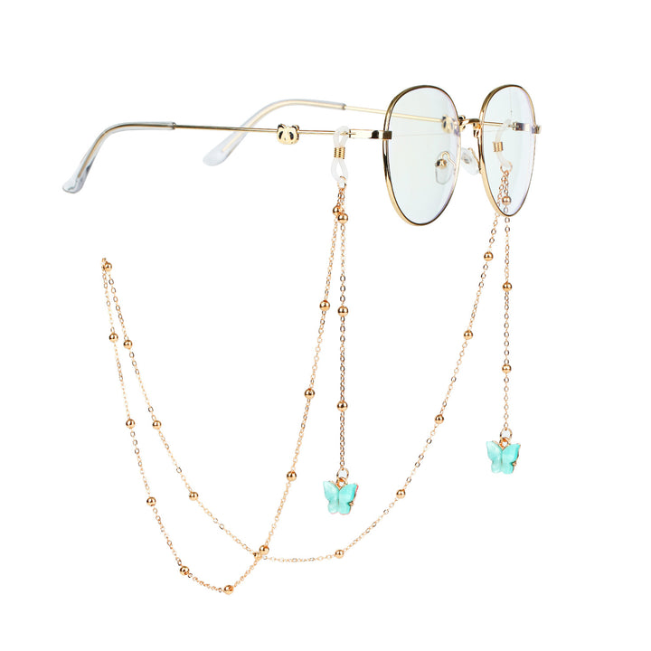 Fashionable sunglasses chains with butterfly pendants Kalsten
