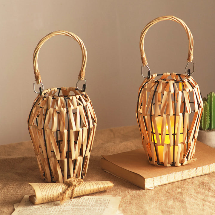 Handmade Basket Lamp Kalsten