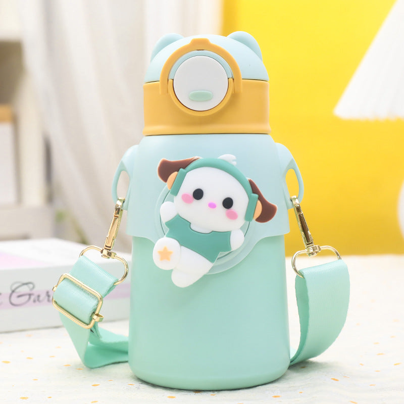 Creative water bottle with practical carrying strap Kalsten