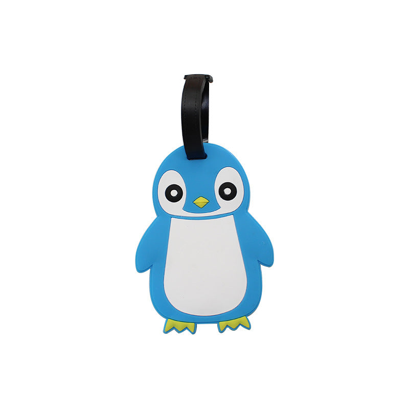 Unisex luggage tag in cute penguin design Kalsten