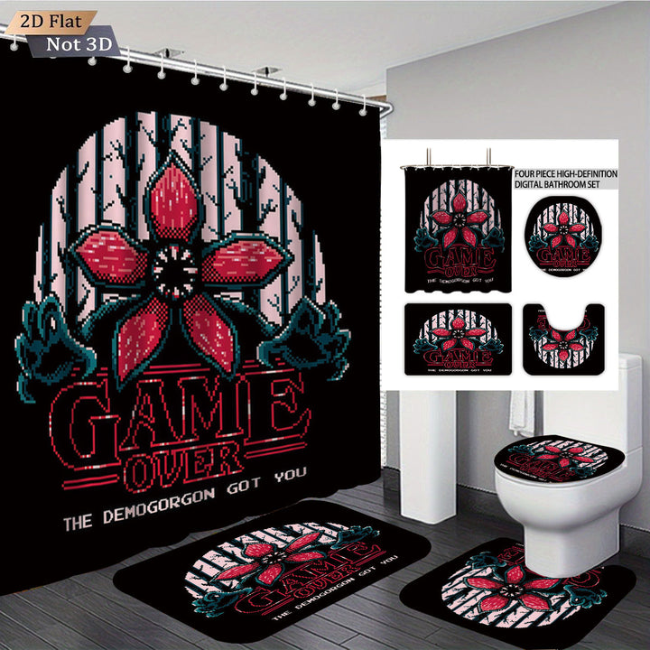 Stranger Things Adventure-Themed Digital Bathroom Set Kalsten