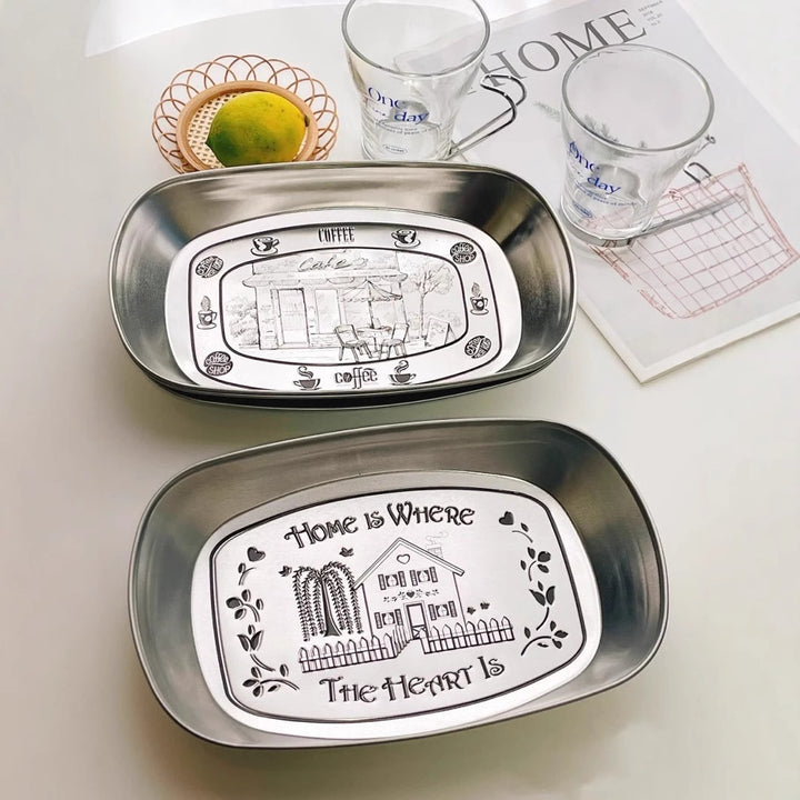 Rustic Serving Tray Kalsten