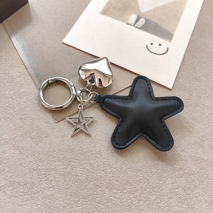 Keychain with star and heart design Kalsten