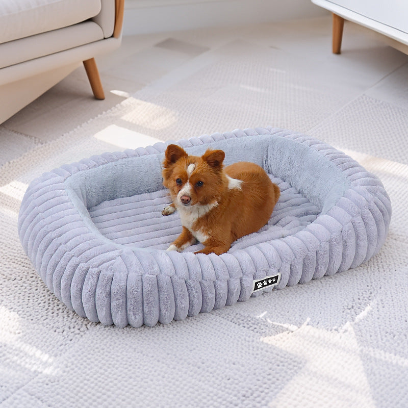 Cozy Rectangle Dog Bed