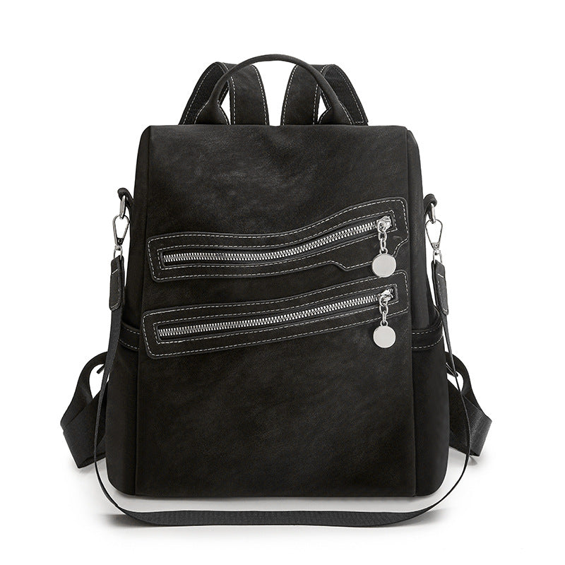 Stylish Multi-Zippered Backpack Kalsten
