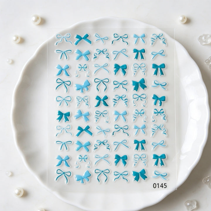 Decorative Bow Nail Art Stickers