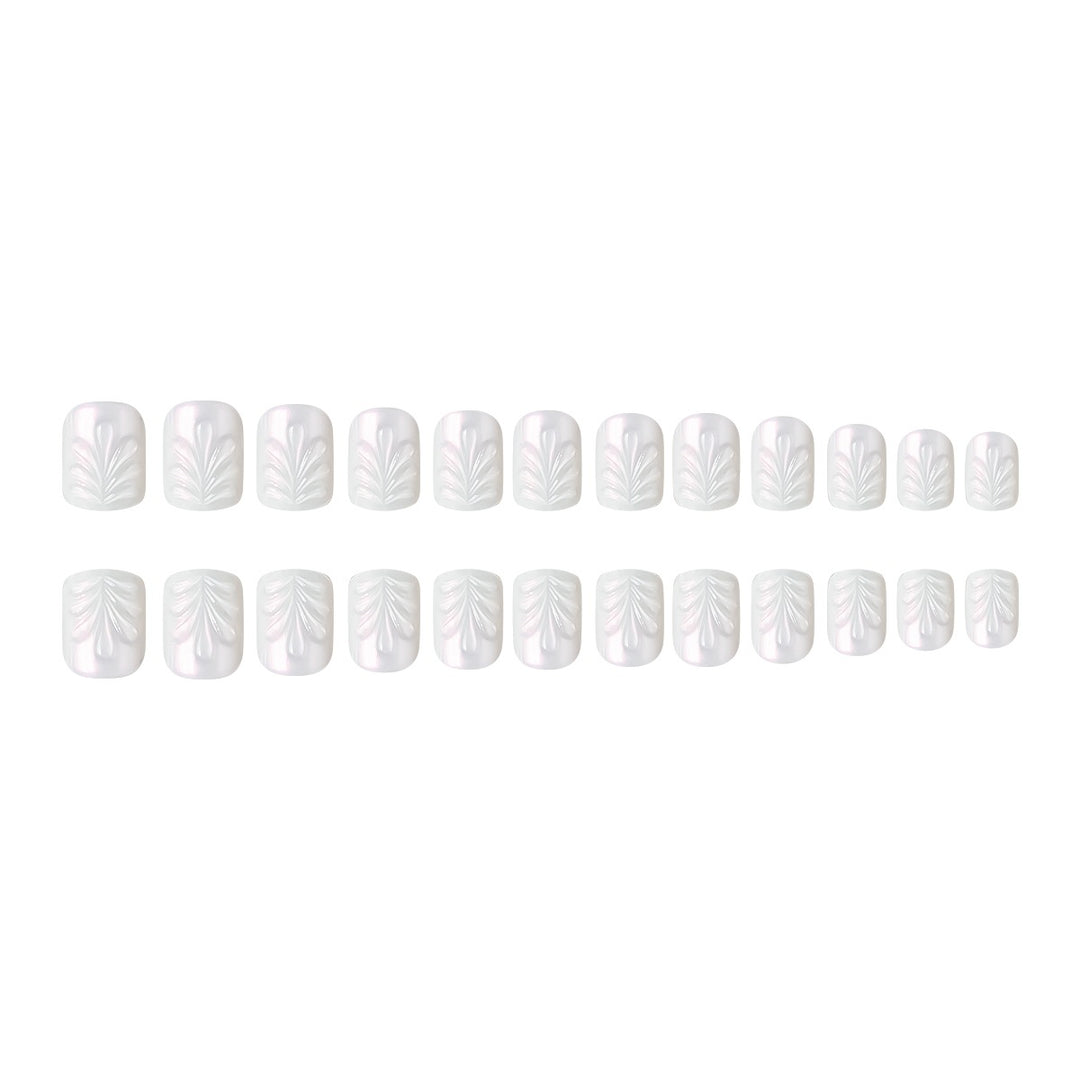 Elegant Textured Nail Design Kalsten