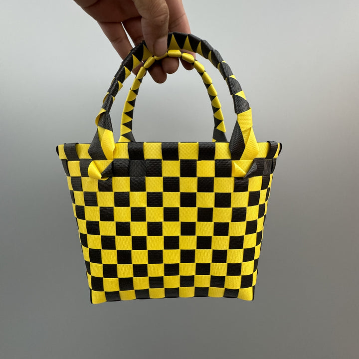 Playful and Colorful Basket Bag Kalsten
