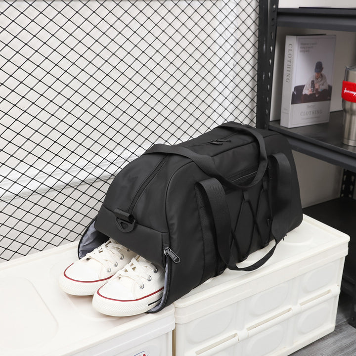 Sporty travel bag with innovative compartment system Kalsten