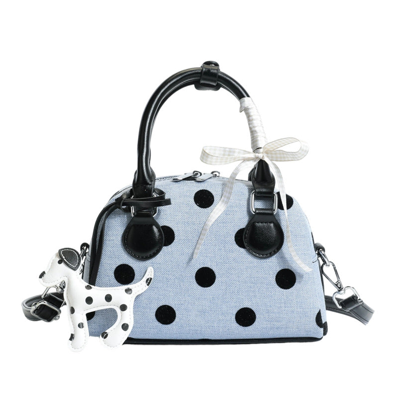 Whimsical Polka Dot Mini Handbag Kalsten