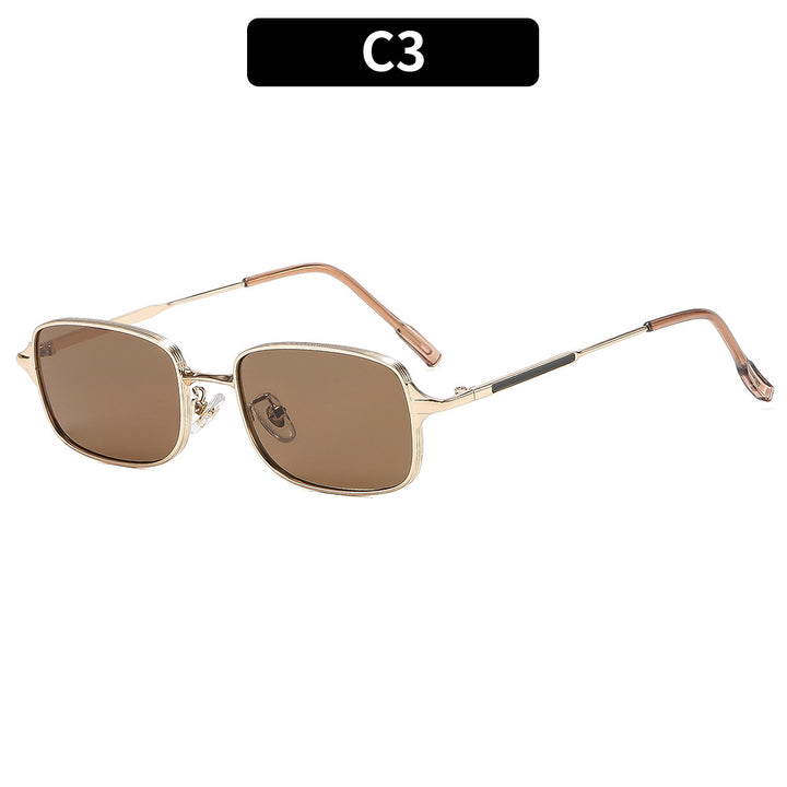 Retro-Inspired Square Frame Sunglasses Classic Style