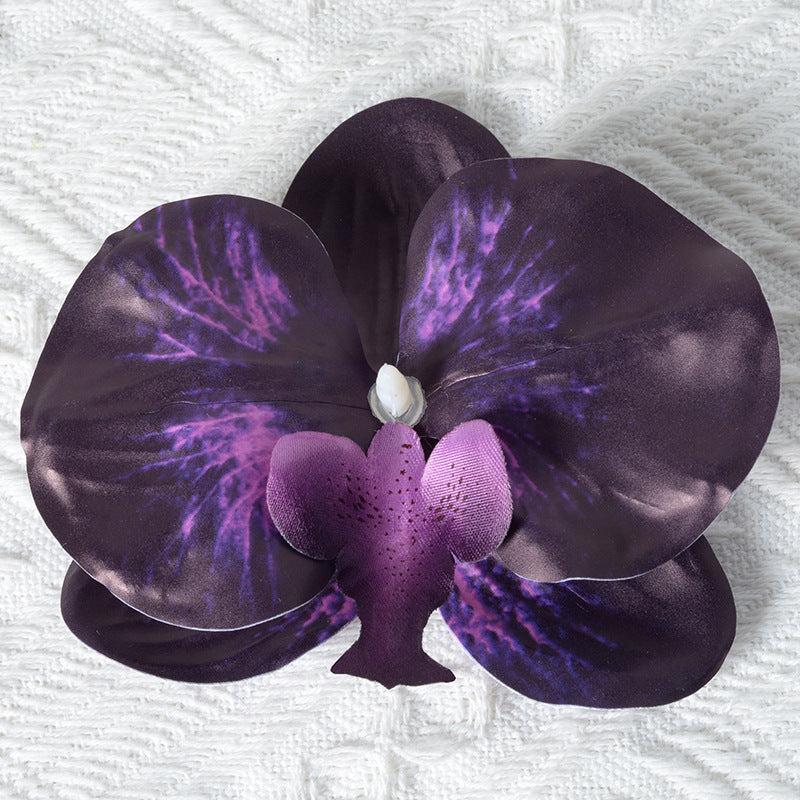 Elegant Artificial Orchid Hair Clip