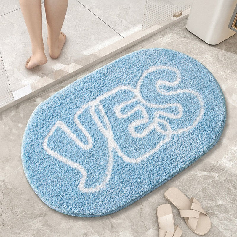 Cozy Camo Bath Mat for Bathroom