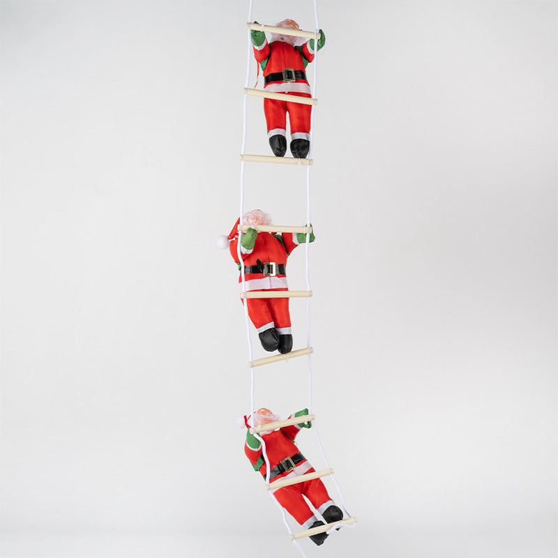Decorative Santa Claus figure with movable arms