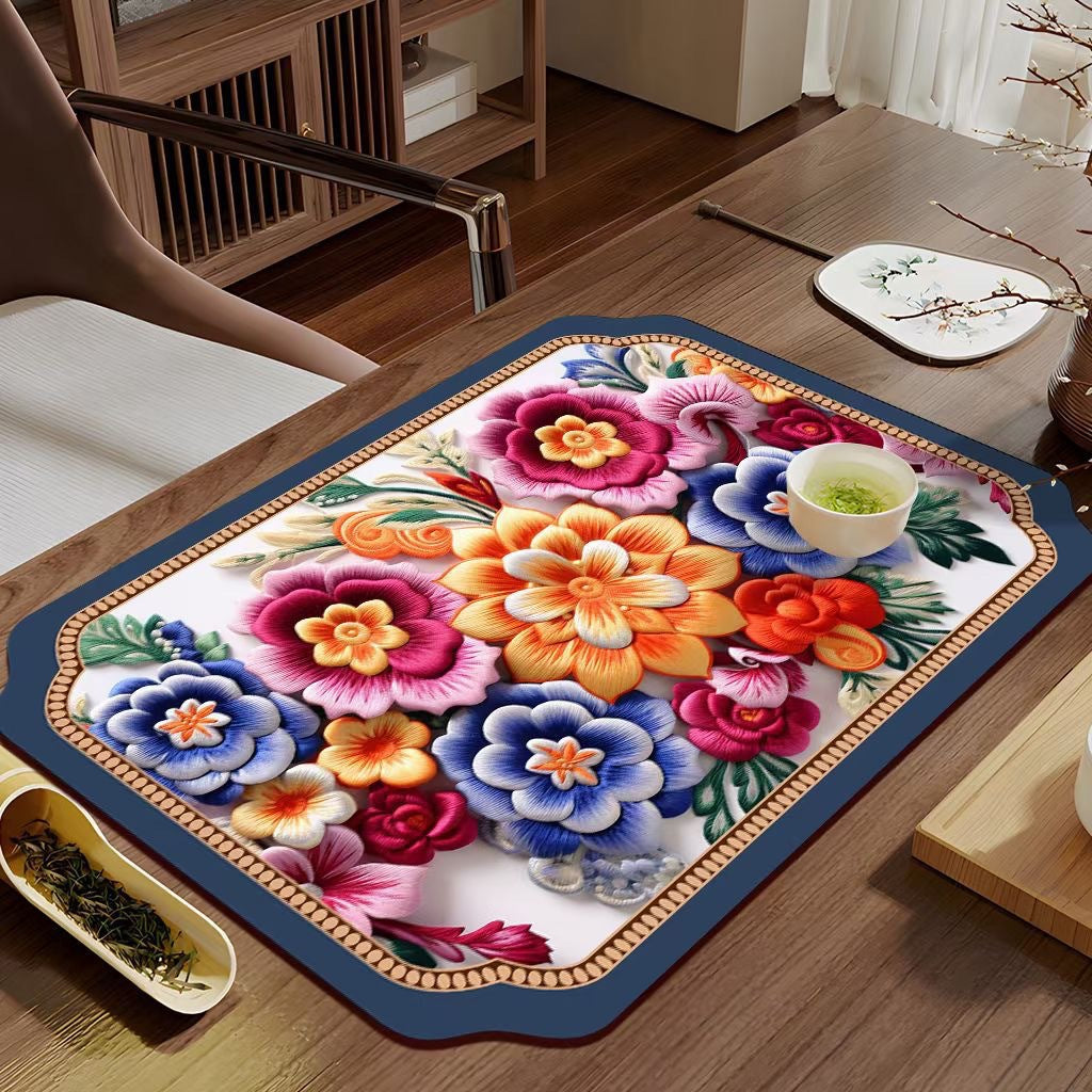 Decorative Floral Table Mat Kalsten