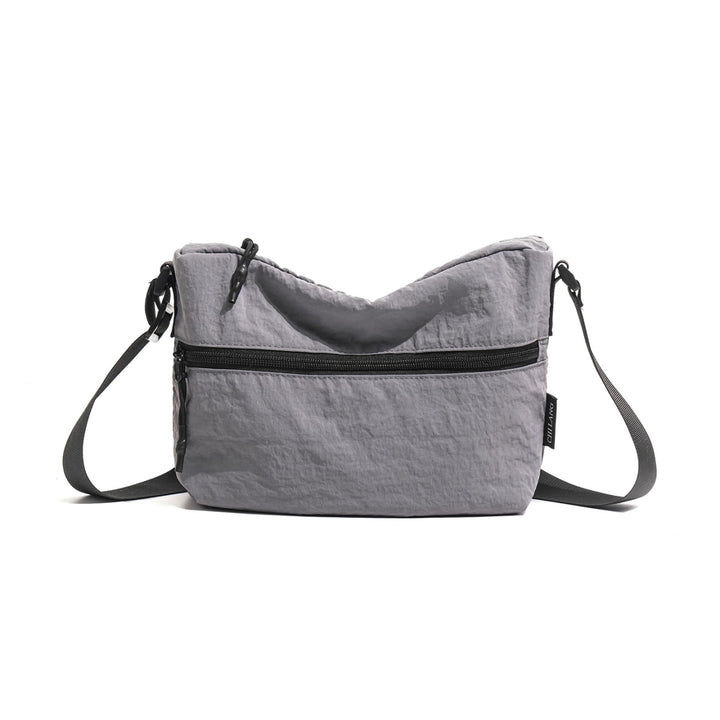 Compact Crossbody Bag with Multiple Zippered Pockets Kalsten