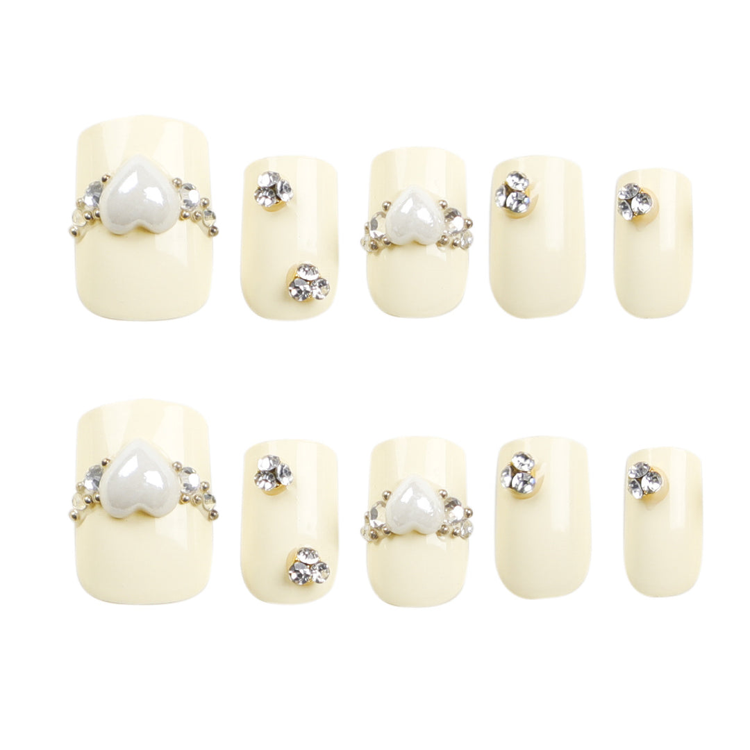Artistic Nail Extensions with Elegant Decorative Details Kalsten