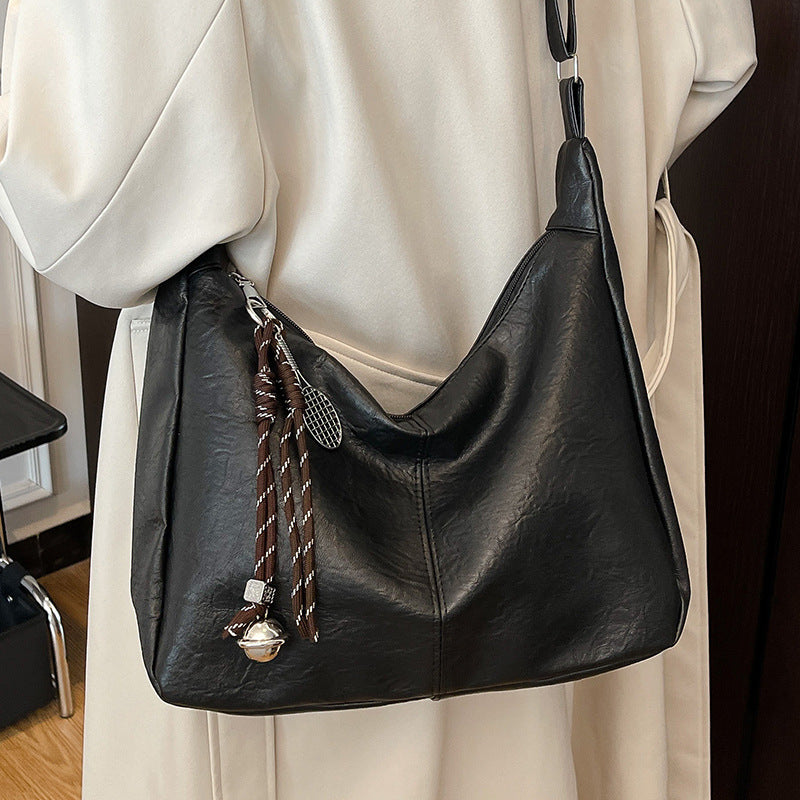 Soft Leather Hobo Bag