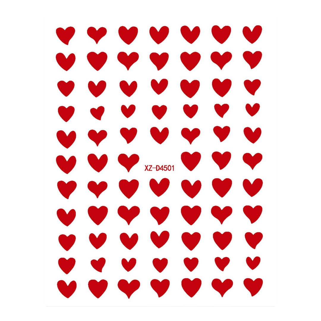 Cute Love-Themed Nail Art Charms