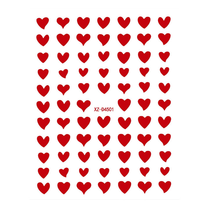 Cute Love-Themed Nail Art Charms