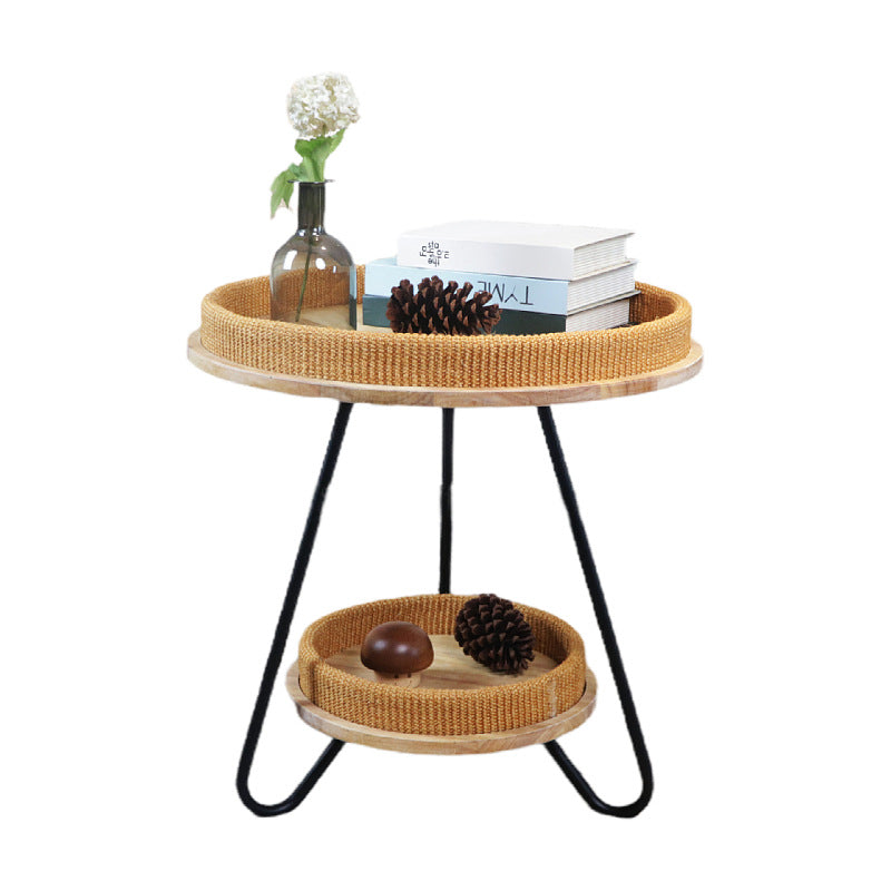 Modern side table with practical storage compartment Kalsten